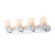Maxim - 12894WTPC - Four Light Strip Bath Vanity - Durham - Polished Chrome