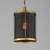 Rattan One Light Pendant (14461BRNAB)