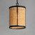 Cane One Light Pendant (14471NABK)