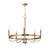Maxim - 14495HR - Five Light Chandelier - Frankie - Heritage