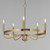 Frankie Five Light Chandelier (14495HR)