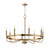 Maxim - 14498HR - Eight Light Chandelier - Frankie - Heritage