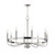 Maxim - 14498SN - Eight Light Chandelier - Frankie - Satin Nickel
