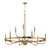 Maxim - 14499HR - Nine Light Chandelier - Frankie - Heritage