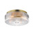 Maxim - 15199CRSBR - Four Light Flush Mount - Kasbah - Satin Brass