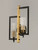 Flambeau Two Light Wall Sconce (16112CLBKAB)