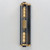 Opulent Two Light Outdoor Wall Sconce (16122CRBKAB)