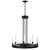 Maxim - 16162CRBK - LED Chandelier - Ovation - Black
