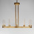 Ovation LED Chandelier (16164CRGLD)