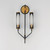 Regent LED Wall Sconce (16170CLBKAB)