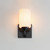 Deven One Light Wall Sconce (20030SWBK)