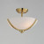 Deven Three Light Semi Flush Mount (20031SWSBR)