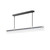 Maxim - 21194CRBKNAB - LED Linear Pendant - Spectre - Black / Natural Aged Brass