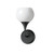 Maxim - 21221MRBK - One Light Wall Sconce - Neve - Black