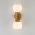 Neve Two Light Wall Sconce (21222MRNAB)