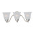 Maxim - 2122FTSN - Three Light Bath Vanity - Basix - Satin Nickel