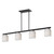 Maxim - 21236MRBK - Four Light Linear Pendant - Scoop - Black