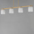 Scoop Four Light Linear Pendant (21236MRNAB)