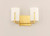 Dart Two Light Bath Vanity (21282SWSBR)