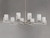 Dart Eight Light Chandelier (21288SWSN)