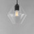Geode One Light Pendant (21336CLBK)