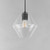 Geode One Light Pendant (21336CLBK)