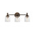 Maxim - 21353CRANB - Three Light Bath Vanity - Swirl - Antique Bronze