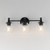 Swirl Three Light Bath Vanity (21353CRBK)