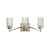Maxim - 21373CRSCH - Three Light Bath Vanity - Rigata - Satin Champagne