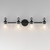 Jackson Hole Four Light Bath Vanity (21394CLBK)