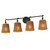 Maxim - 21484NADBZ - Four Light Bath Vanity - Baja - Dark Bronze