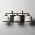Bisque Three Light Bath Vanity (21493WTOI)