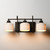 Bisque Three Light Bath Vanity (21493WTOI)