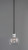 Vessel One Light Mini Pendant (21619CLBKAL)