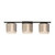 Maxim - 21713SWNWDCHL - Three Light Bath Vanity - Draughtsman - Natural Wood/Charcoal