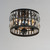 Madeline Three Light Flush Mount (21810BCBK)