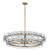 Loren Six Light Chandelier (21824TCWBR)