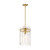 Maxim - 21831AGGL - One Light Pendant - Warren - Dark Bronze