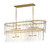 Maxim - 21838AGGL - Eight Light Linear Pendant - Warren - Gold Leaf