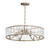 Maxim - 21866BCGS - Six Light Chandelier - Odeon - Golden Silver