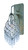 Maxim - 22001BCGS - One Light Wall Sconce - Twirl - Golden Silver
