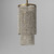 Fontaine One Light Pendant (22461WWDGS)