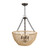 Maxim - 22473NAANB - Four Light Pendant - Cestino - Antique Bronze