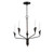 Maxim - 24345BK - Five Light Chandelier - Calyx - Black