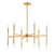 Maxim - 24626SBR - 12 Light Chandelier - Rome - Satin Brass