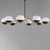 Lucerne Eight Light Chandelier (24648MRBKNAB)