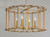 Helix Four Light Chandelier (24736BZF)