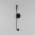 Vela One Light Wall Sconce (24811BK)