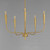 Vela Five Light Chandelier (24815SBR)