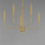 Vela Five Light Chandelier (24815SBR)